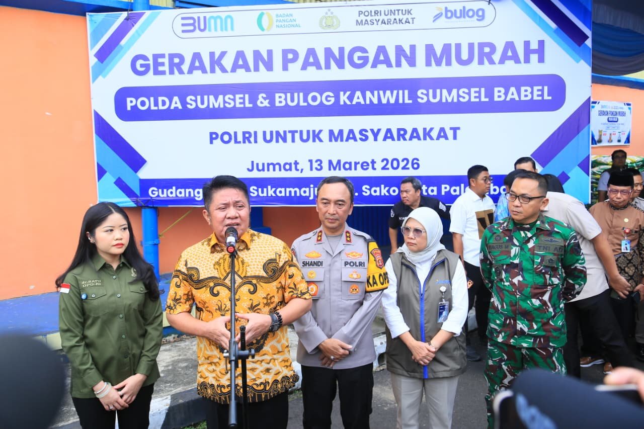 Gubernur Herman Deru: Gerakan Pangan Murah Jadi Langkah Antisipasi Panic Buying Jelang Idulfitri