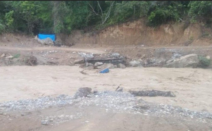 Hujan Deras Putuskan Jembatan Darurat, Akses 10 Desa di Aceh Tengah Lumpuh Total