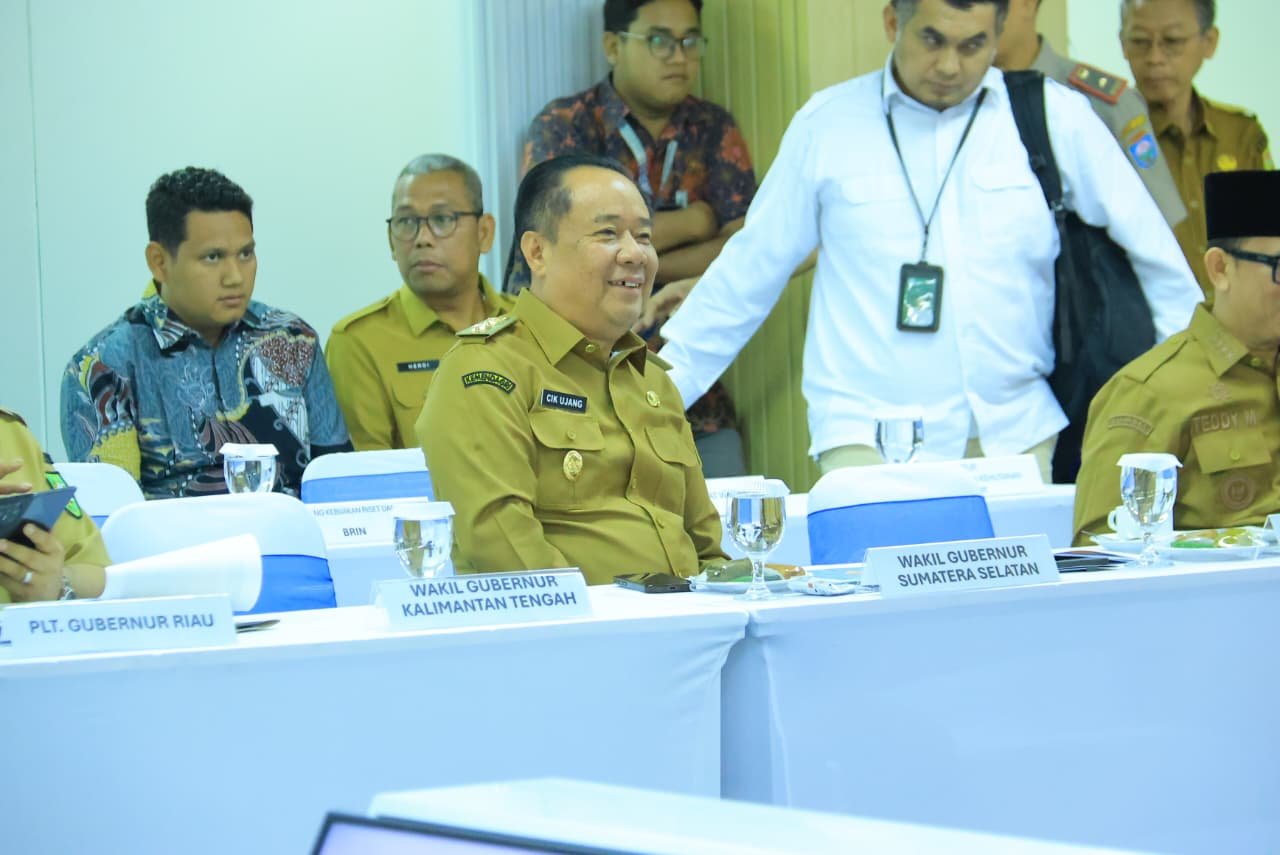 Rakor Nasional Karhutla 2026, Wagub Cik Ujang Dorong Penguatan Sinergi dan Status Siaga Dini di Sumsel
