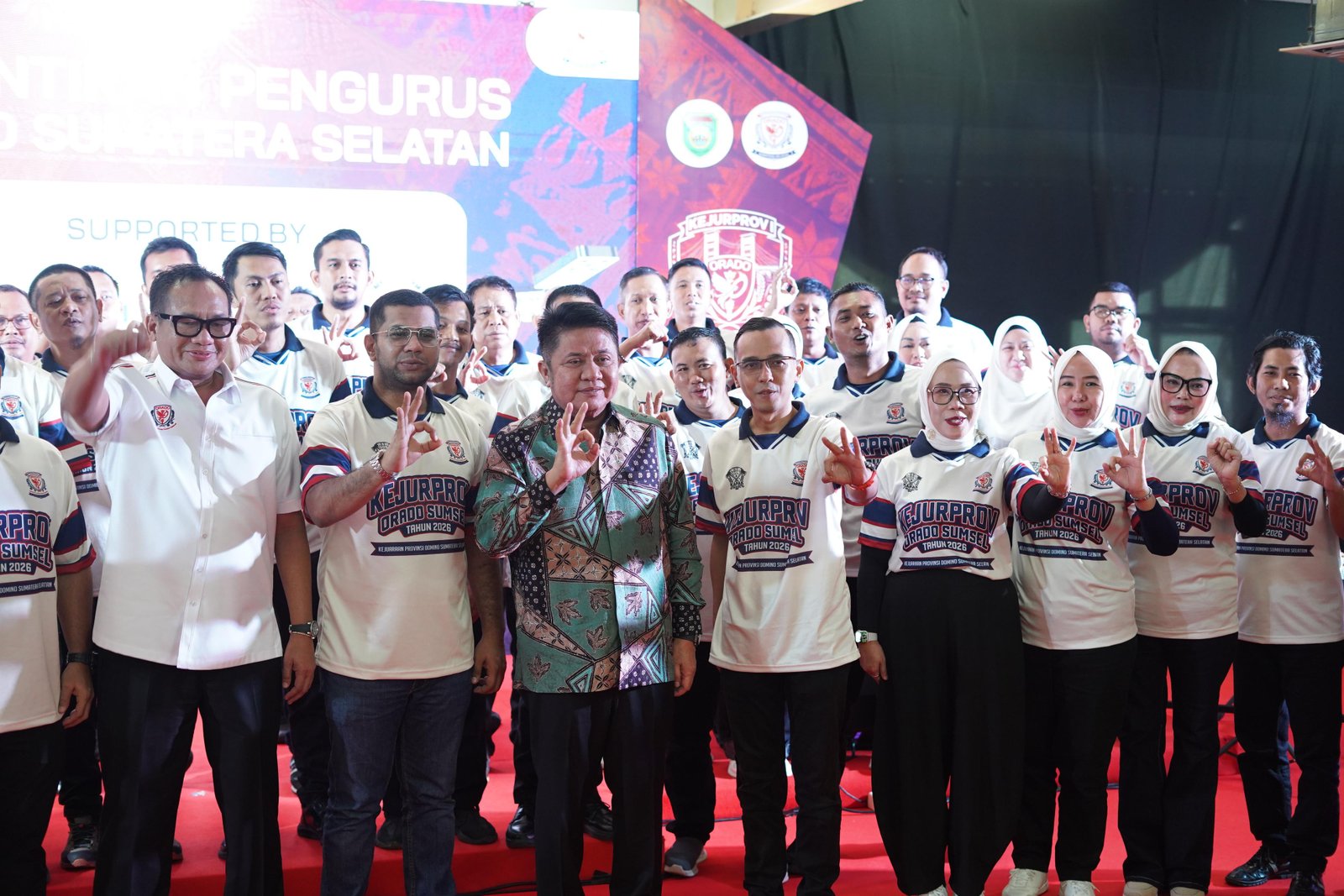 Herman Deru Dorong Domino Jadi Olahraga Berprestasi, Lantik Pengurus Orado Sumsel