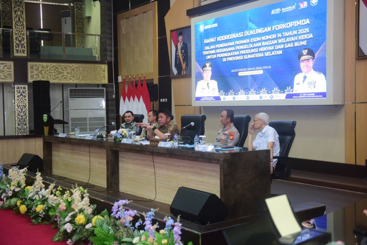  Gubernur Herman Deru Kebut Implementasi Permen ESDM 14/2025, Tekankan Legalitas Pengelolaan Sumur Minyak Rakyat