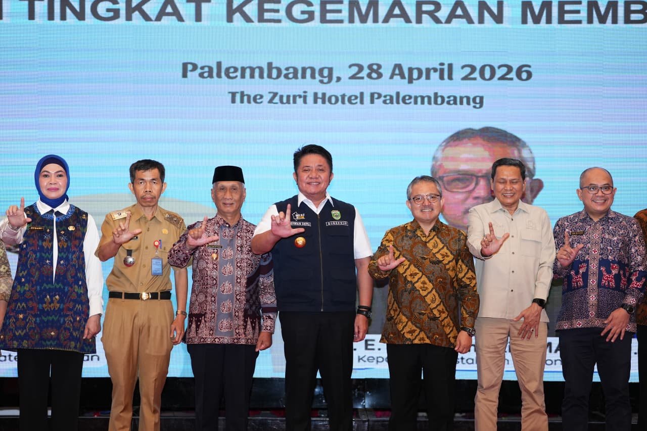 Komitmen Gubernur Herman Deru Kembangkan Perpustakaan Sumsel Tuai Apresiasi Kepala Perpusnas