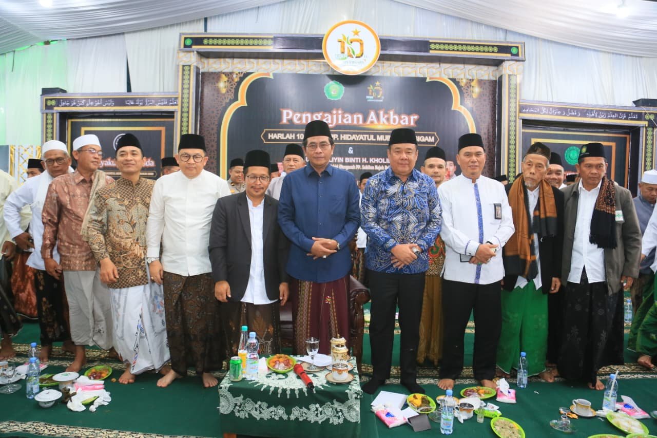 Wagub Sumsel Cik Ujang Hadiri Harlah ke-10 Ponpes Hidayatullah Mubtadiin, Ajak Warga Jaga Kerukunan