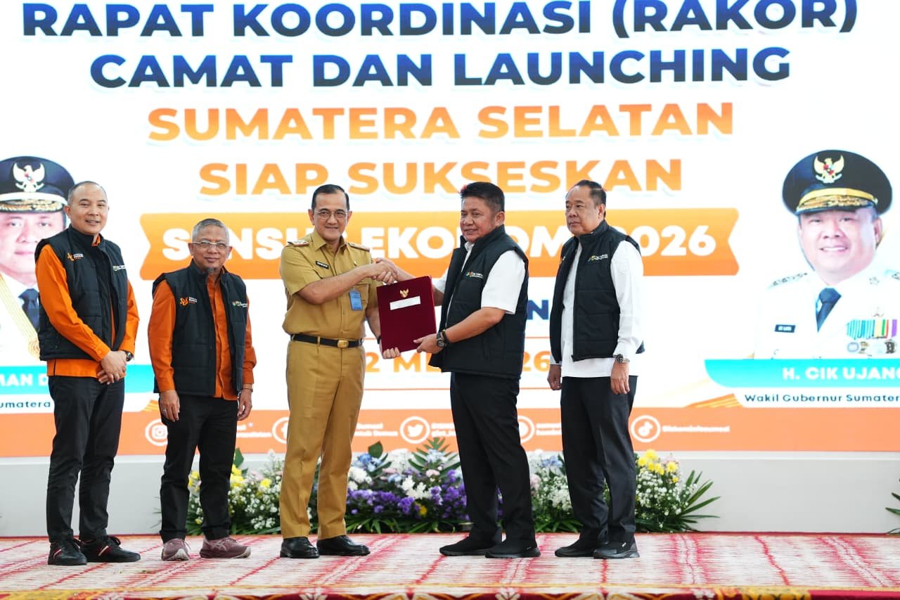 Gubernur Herman Deru Dorong Sinergi Camat dan Kepala Daerah Sukseskan Sensus Ekonomi 2026