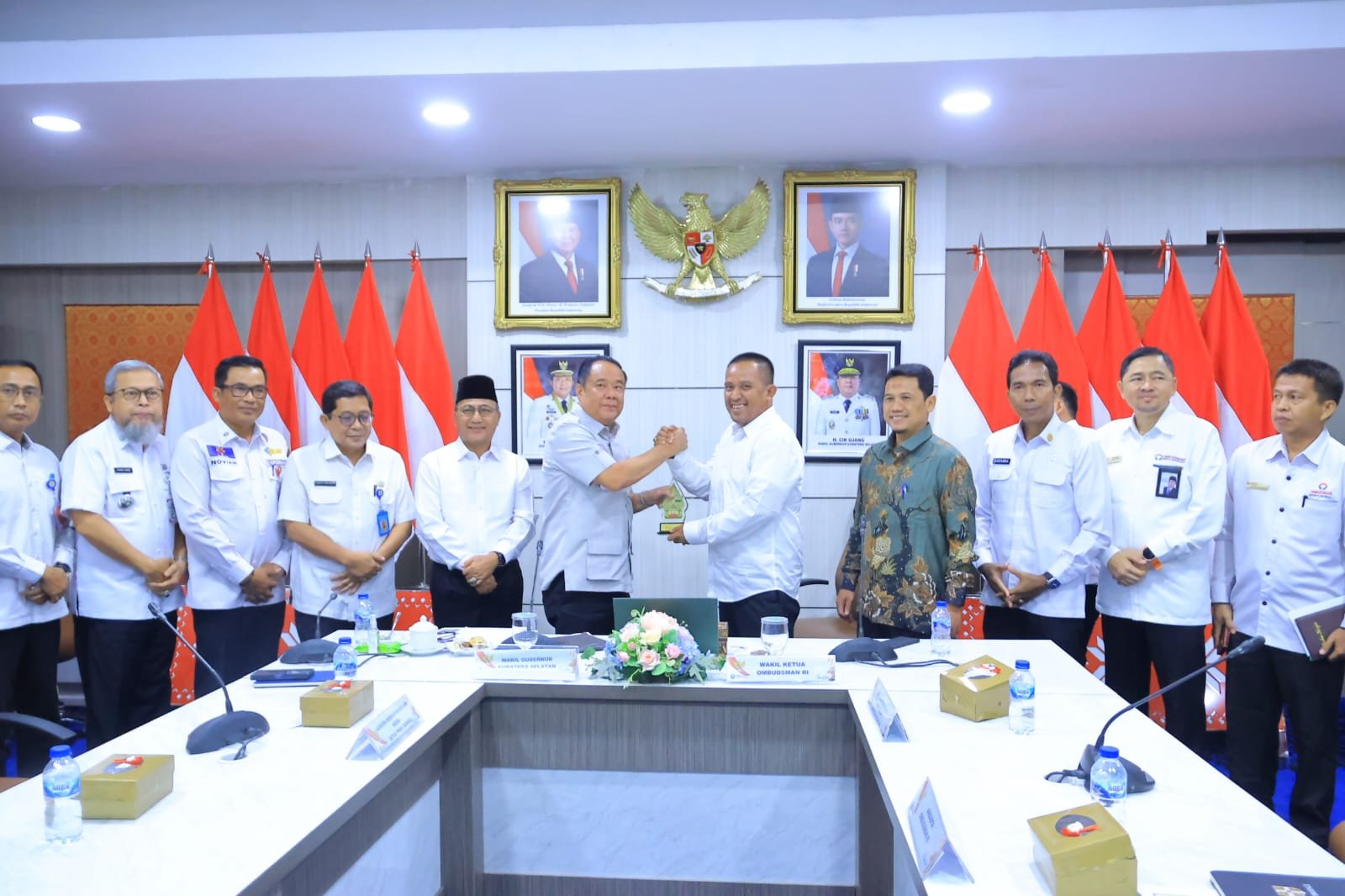 Wagub Sumsel Cik Ujang Terima Kunjungan Ombudsman RI, Bahas Peningkatan Pelayanan Publik