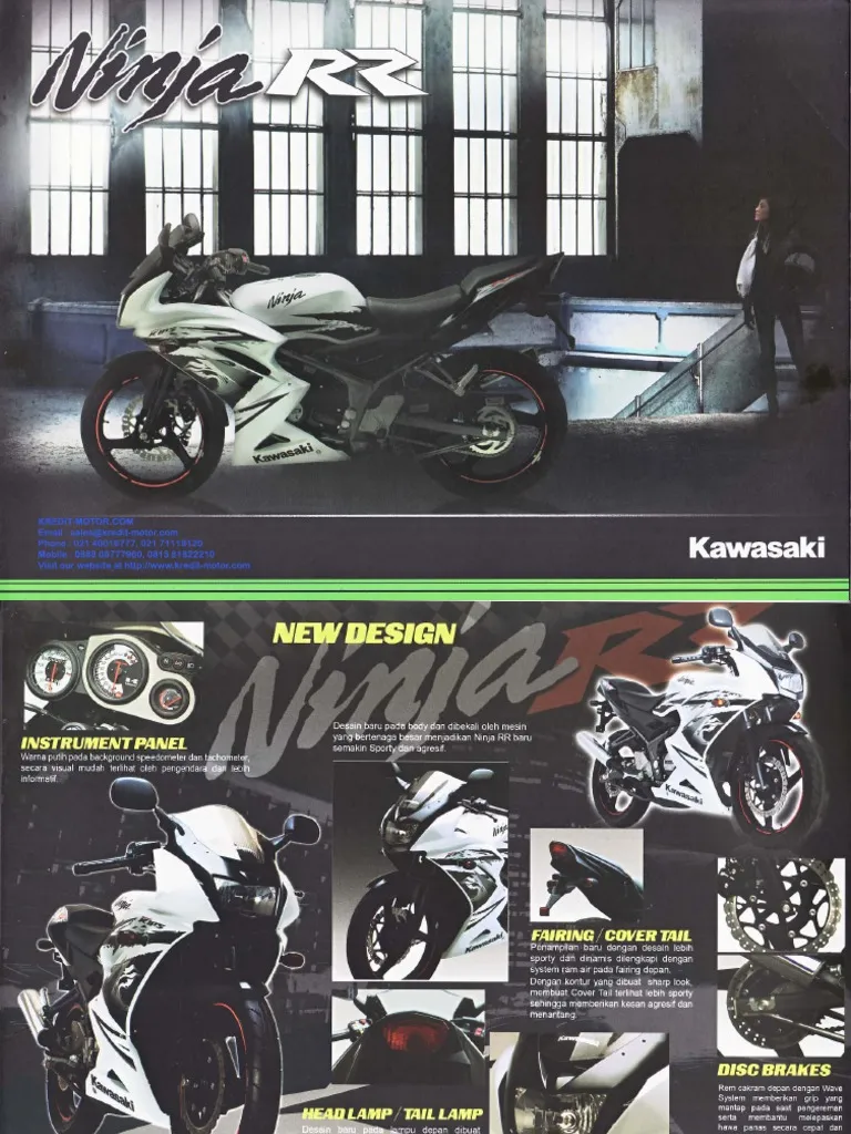Kawasaki Ninja 2 tak, Motor Yang Punya Histori Bagi Pecinta Otomotif Di Indonesia